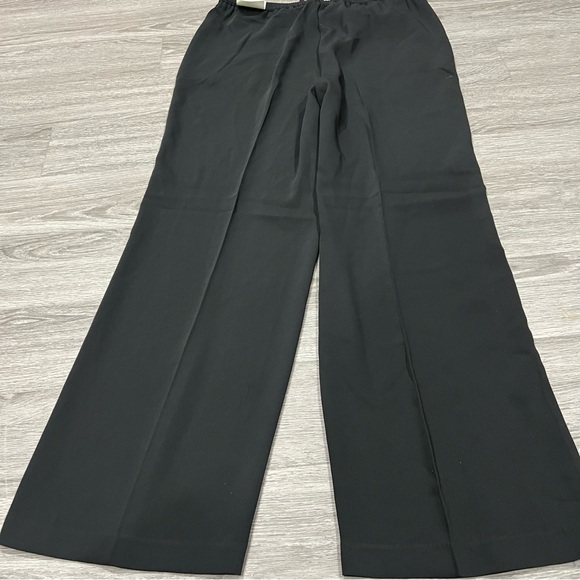 Haven + Blair Pull On Wide Leg Black Trousers L - Picture 5 of 5
